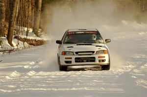 Jack Nelson / Jessica Nelson Subaru Impreza on SS2.