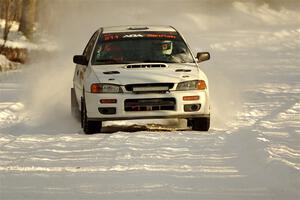 Jack Nelson / Jessica Nelson Subaru Impreza on SS2.