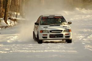 Jack Nelson / Jessica Nelson Subaru Impreza on SS2.