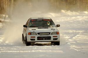 Jack Nelson / Jessica Nelson Subaru Impreza on SS2.