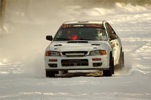 Jack Nelson / Jessica Nelson Subaru Impreza on SS2.