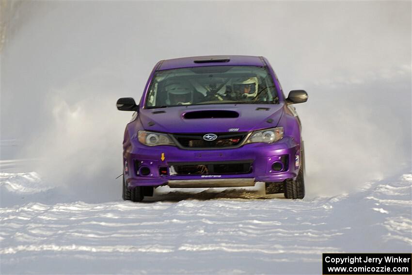 Silas Himes / Charlotte Himes Subaru WRX STi on SS2.