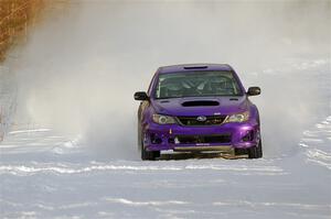 Silas Himes / Charlotte Himes Subaru WRX STi on SS2.