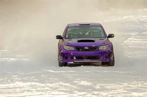 Silas Himes / Charlotte Himes Subaru WRX STi on SS2.