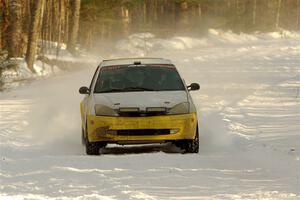 Drake Willis / Shelby Sangren Ford Focus on SS2.