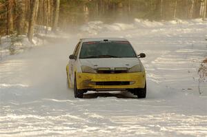 Drake Willis / Shelby Sangren Ford Focus on SS2.