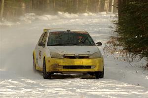 Drake Willis / Shelby Sangren Ford Focus on SS2.