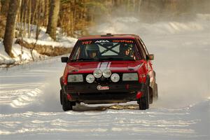 Nino Ortega / Neil CarlinSchauer VW GTI on SS2.