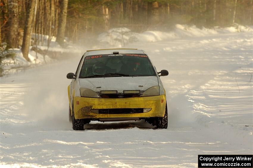 Drake Willis / Shelby Sangren Ford Focus on SS2.