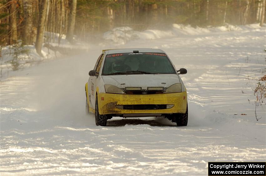 Drake Willis / Shelby Sangren Ford Focus on SS2.