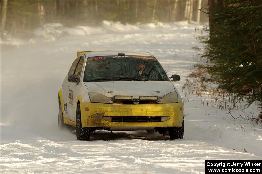 Drake Willis / Shelby Sangren Ford Focus on SS2.