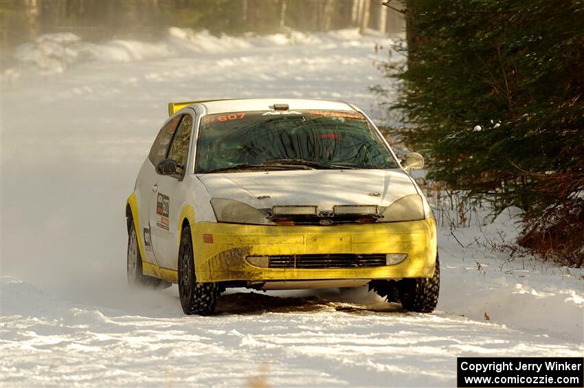 Drake Willis / Shelby Sangren Ford Focus on SS2.