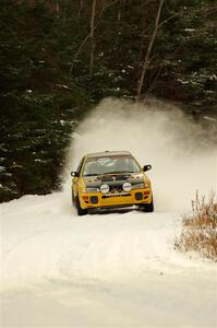 Steve Gingras / Katie Gingras Subaru Impreza on SS3.