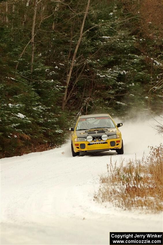 Steve Gingras / Katie Gingras Subaru Impreza on SS3.