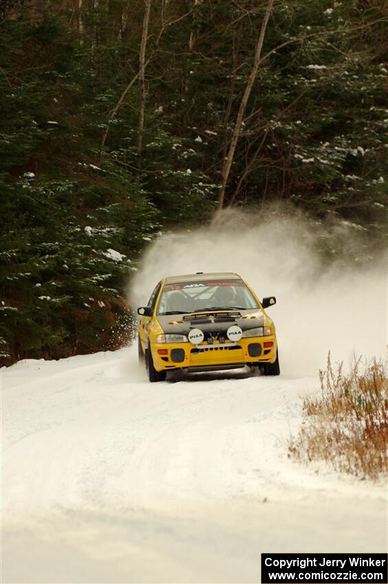 Steve Gingras / Katie Gingras Subaru Impreza on SS3.