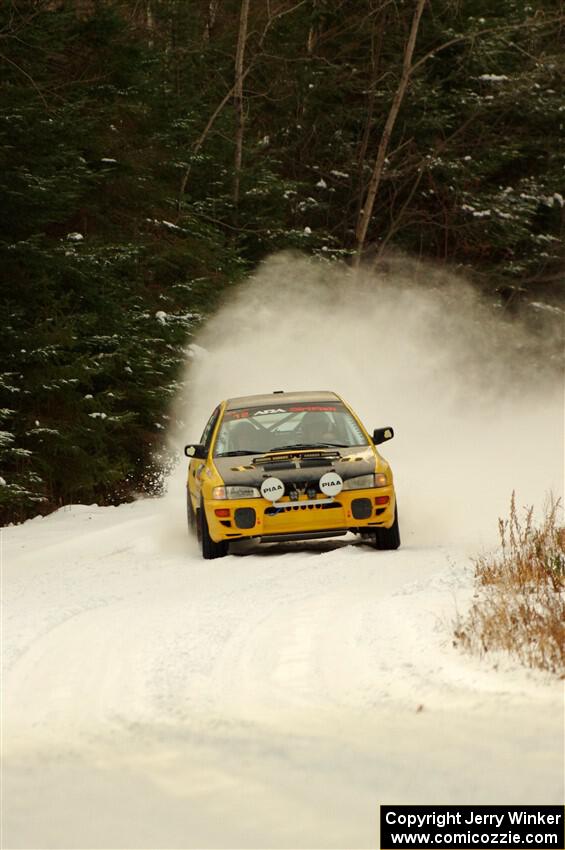 Steve Gingras / Katie Gingras Subaru Impreza on SS3.