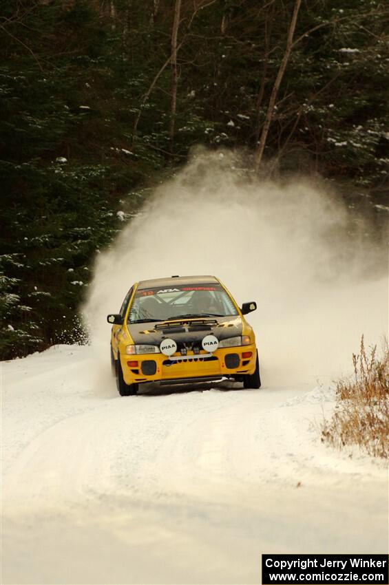 Steve Gingras / Katie Gingras Subaru Impreza on SS3.