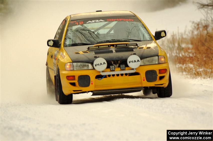 Steve Gingras / Katie Gingras Subaru Impreza on SS3.