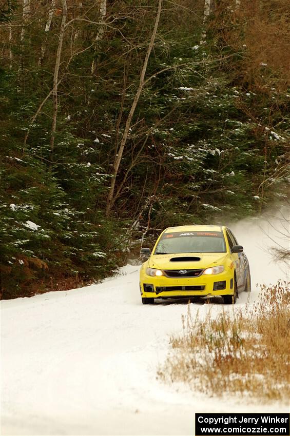 Scott Putnam / Alex Wong Subaru WRX STi on SS3.