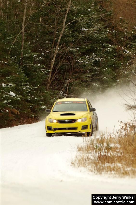 Scott Putnam / Alex Wong Subaru WRX STi on SS3.