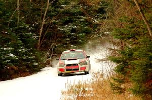 Gabe Jacobsohn / R.J. Kassel Subaru WRX STi on SS3.