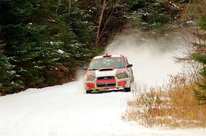 Gabe Jacobsohn / R.J. Kassel Subaru WRX STi on SS3.