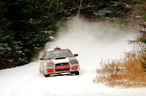 Gabe Jacobsohn / R.J. Kassel Subaru WRX STi on SS3.