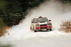 Gabe Jacobsohn / R.J. Kassel Subaru WRX STi on SS3.