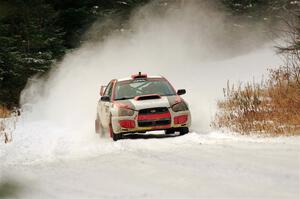 Gabe Jacobsohn / R.J. Kassel Subaru WRX STi on SS3.