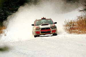 Gabe Jacobsohn / R.J. Kassel Subaru WRX STi on SS3.