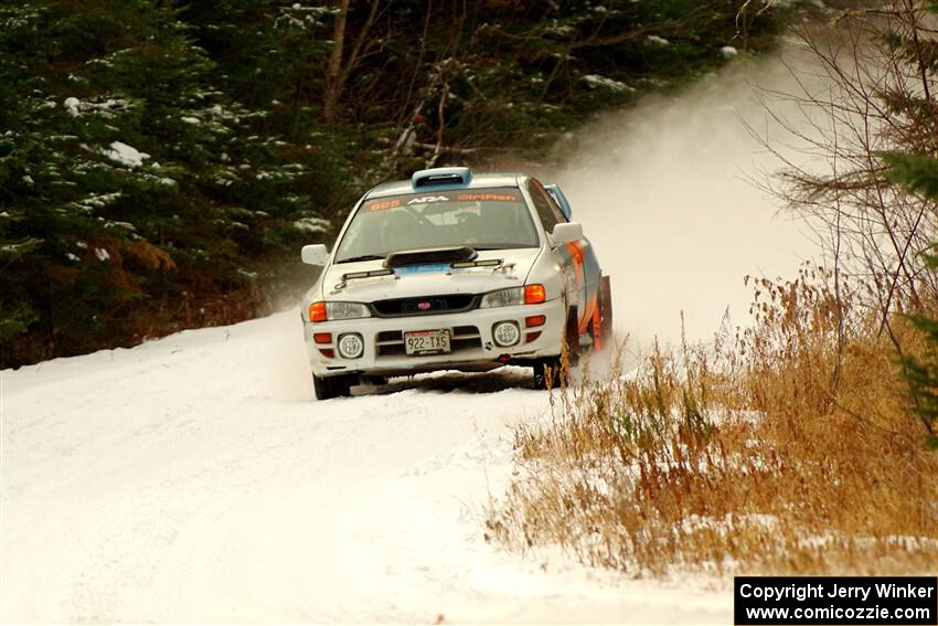 Tyler Matalas / Dustin Sharkozy Subaru Impreza LX on SS3.