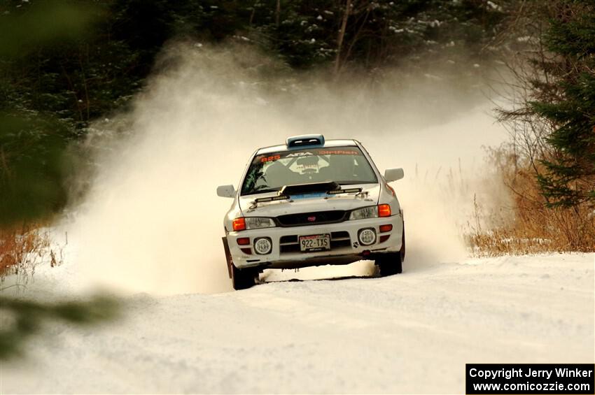 Tyler Matalas / Dustin Sharkozy Subaru Impreza LX on SS3.