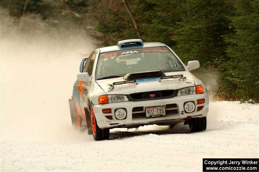 Tyler Matalas / Dustin Sharkozy Subaru Impreza LX on SS3.