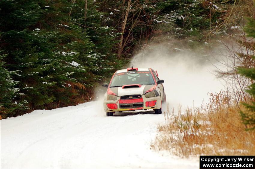 Gabe Jacobsohn / R.J. Kassel Subaru WRX STi on SS3.