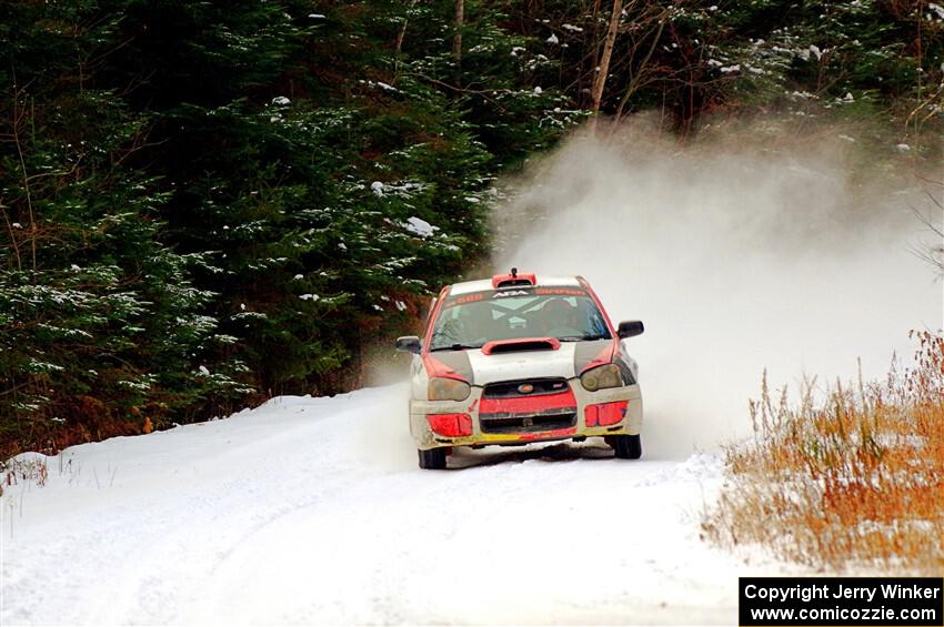 Gabe Jacobsohn / R.J. Kassel Subaru WRX STi on SS3.