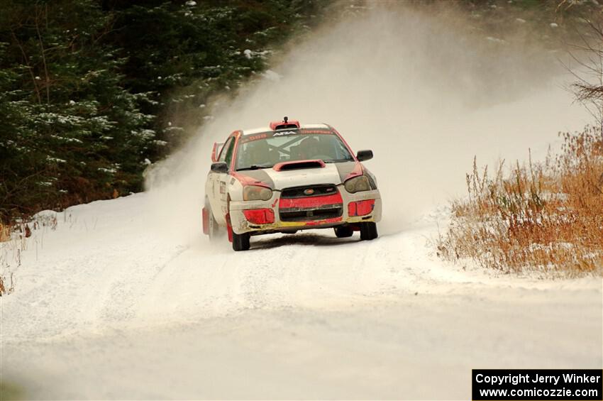 Gabe Jacobsohn / R.J. Kassel Subaru WRX STi on SS3.