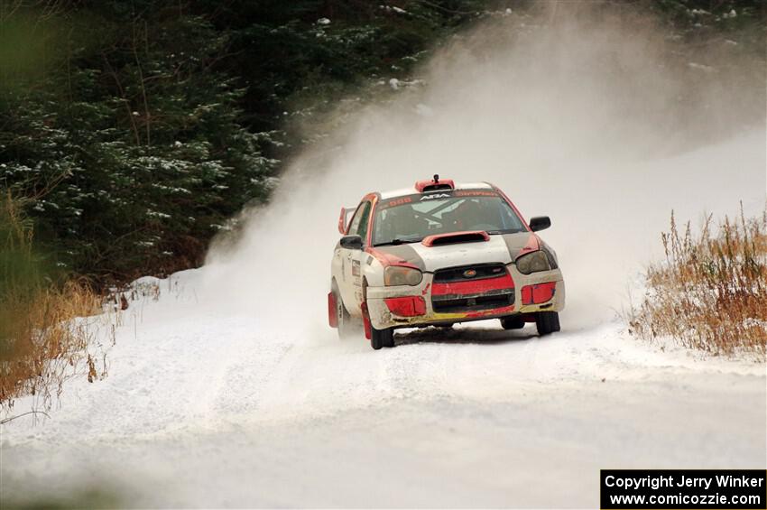 Gabe Jacobsohn / R.J. Kassel Subaru WRX STi on SS3.