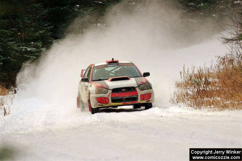 Gabe Jacobsohn / R.J. Kassel Subaru WRX STi on SS3.