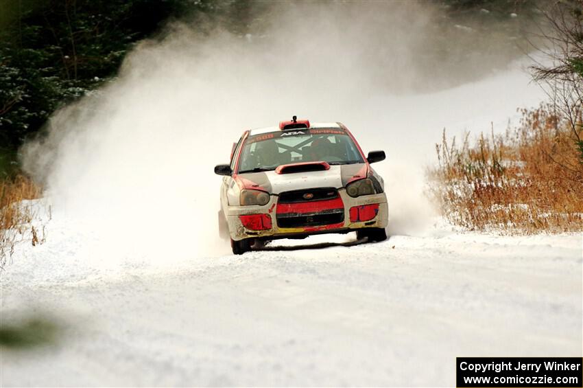 Gabe Jacobsohn / R.J. Kassel Subaru WRX STi on SS3.