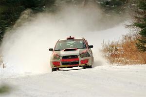 Gabe Jacobsohn / R.J. Kassel Subaru WRX STi on SS3.