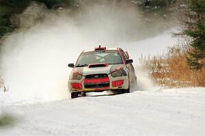 Gabe Jacobsohn / R.J. Kassel Subaru WRX STi on SS3.