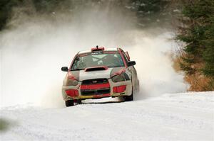 Gabe Jacobsohn / R.J. Kassel Subaru WRX STi on SS3.