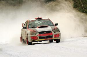 Gabe Jacobsohn / R.J. Kassel Subaru WRX STi on SS3.