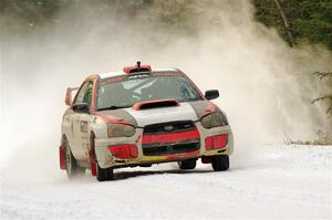 Gabe Jacobsohn / R.J. Kassel Subaru WRX STi on SS3.