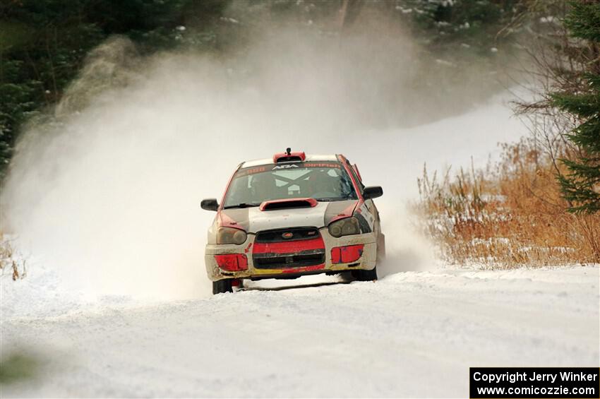 Gabe Jacobsohn / R.J. Kassel Subaru WRX STi on SS3.