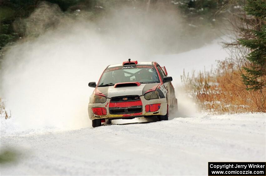 Gabe Jacobsohn / R.J. Kassel Subaru WRX STi on SS3.