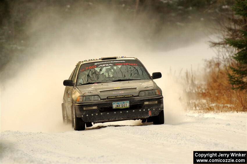 Nick Lyle / Kevin Dobrowolski Honda Civic Si on SS3.