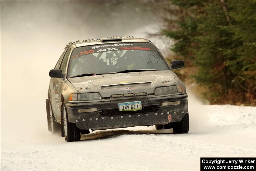 Nick Lyle / Kevin Dobrowolski Honda Civic Si on SS3.