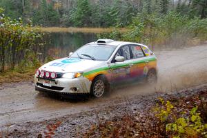 Sam Jacques / Trevor LaCombe Subaru Impreza on SS9, Nestoria-Herman.