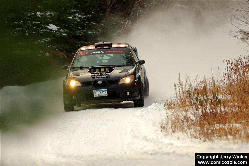 Matt James / Abbey James Subaru Impreza on SS3.